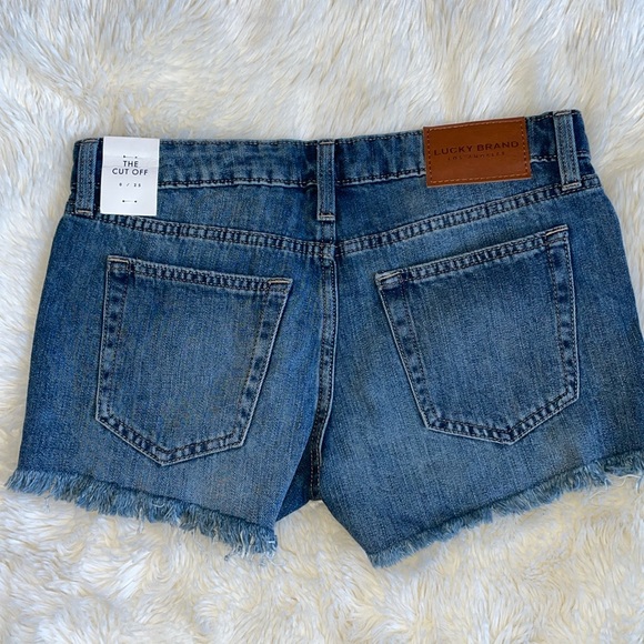 NWT Lucky Brand The Cut Off Jean Shorts - Picture 12 of 17